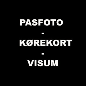 PASFOTO -  KØREKORT - VISUM