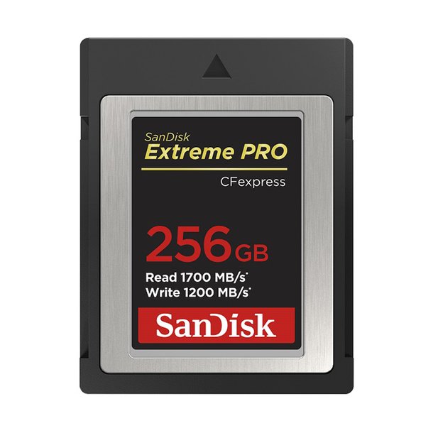 SanDisk Extreme PRO CFexpress-kort 256 GB Type B, 1700/1200 MB/s