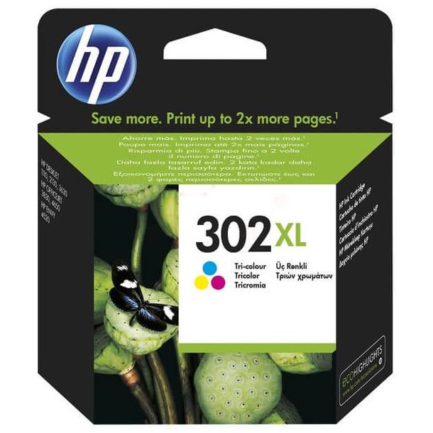 HP 302 XL FARVE