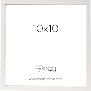 FOCUS ROCK HVID 10X10