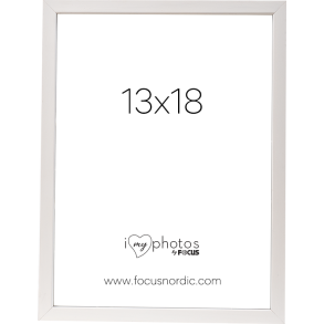 FOCUS ROCK HVID 13X18