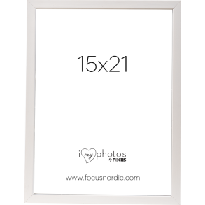 FOCUS ROCK HVID 15X21