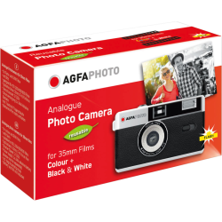 AGFAPHOTO GENANVENDELIGT KAMERA SORT