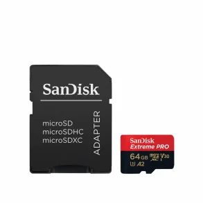 SANDISK 64GB EXTREME PRO MICRO SDXC UHS-I