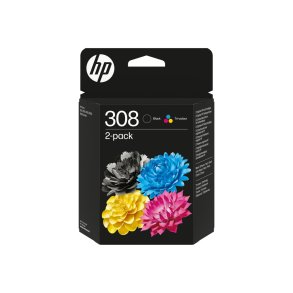 HP 308 SORT+FARVE