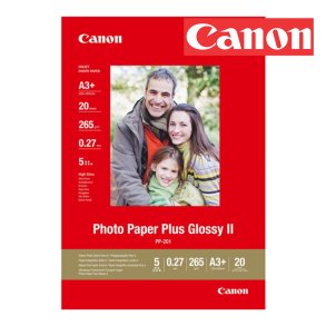 CANON PP-201 FOTOPAPIR PLUS GLOSSY II 265G (20) 20 STK