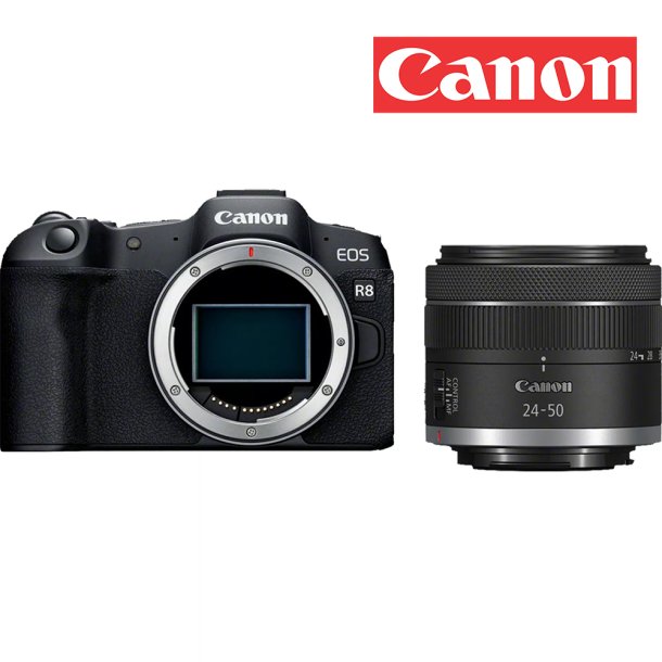 CANON EOS R8 + RF 24-50mm F4.5-6.3 IS STM 