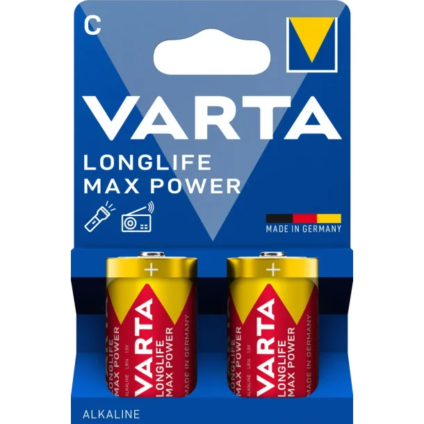 VARTA C LONGLIFE MAX POWER 1,5
