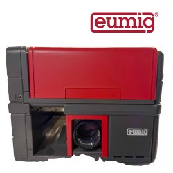 BRUGT EUMIG SOUND DIAPROJEKTOR 5X5 MED KASETTERECORDER