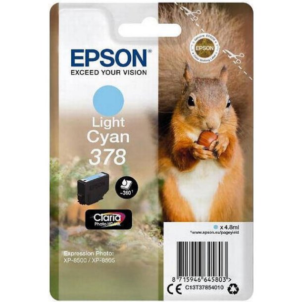 EPSON 378 LIGHT CYAN