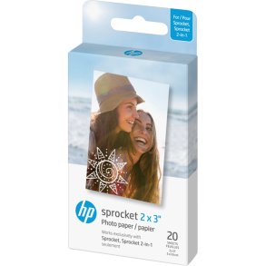 HP ZINK PAPIR 20 PAK STR 2X3