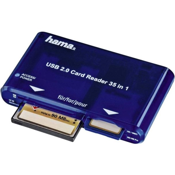 Hama USB 2.0 35-in-1 Card Reader