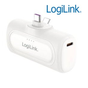 LOGILINK COMPACT POWERBANK 5000MAH USB-C HVID