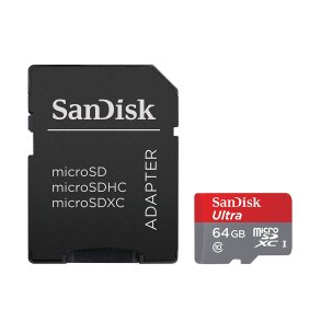 SANDISK 64GB ULTRA MICRO SDXC UHS-I