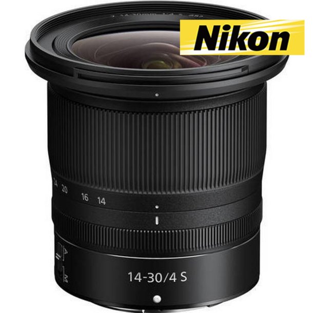 NIKON NIKKOR Z 14-30mm f/4 S Instant Savings-spar kr. 1500.-