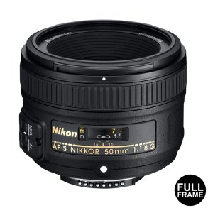 NIKON AF-S 50mm f/1.8G spar kr. 260.-