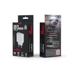 MAXLIFE 30W PD QC USB+USB-C lader