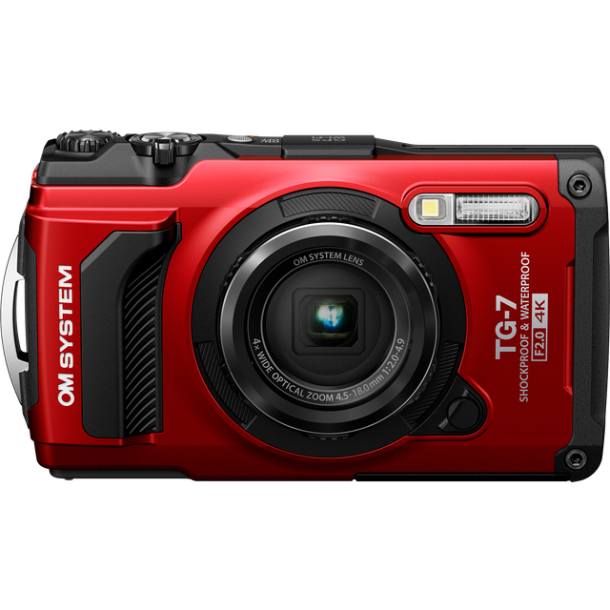 OLYMPUS OM SYSTEM TG-7 R�D spar kr. 431.-