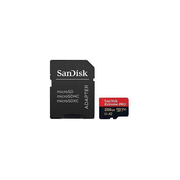 SANDISK 256GB MIRCOSDXC EXTREME PRO  250MB/170MB