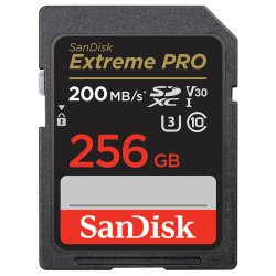 SANDISK 256GB SDXC EXTREME PRO  200MB/s UHS-I 