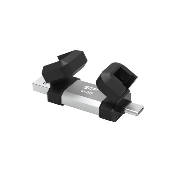 SILICON POWER USB 3.2 C51 64GB USB A&C STIK