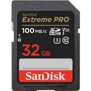 SANDISK 32GB EXTREME PRO SDHC UHS-1