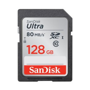 SANDISK 128GB ULTRA SDXC 120MB/s UHS-I 