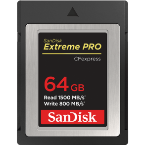 SANDISK  64GB CFEXPRESS EXTREME PRO1500MB/s 800MB/s