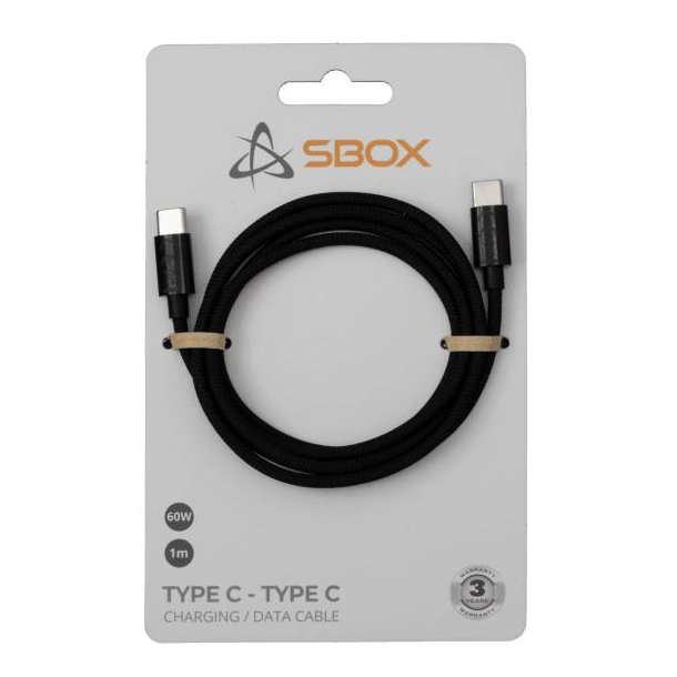 SBOX USB TYPE C - TYPE C 60W