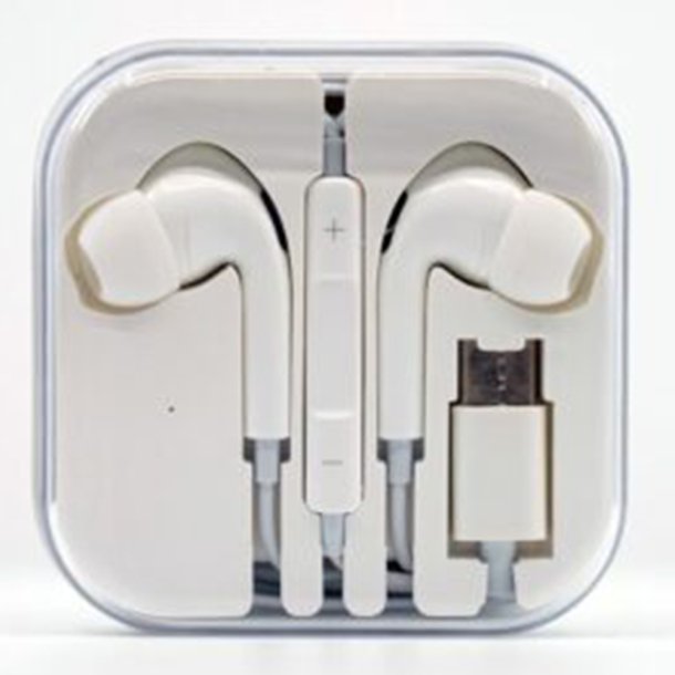 HHC USB-C IN-EAR M/MIKROFON HVID
