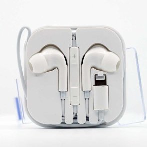 HHC LIGHTNING IN-EAR M/MIKROFON LIGHTNING HVID