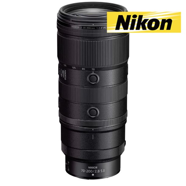 NIKON NIKKOR Z 70-200MM f/2.8  VR S II  (7-14 DAGES LEVERING)