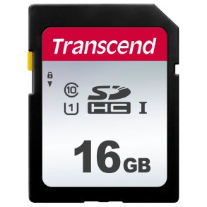 TRANSCEND 16GB  UHS-1 SD 300S